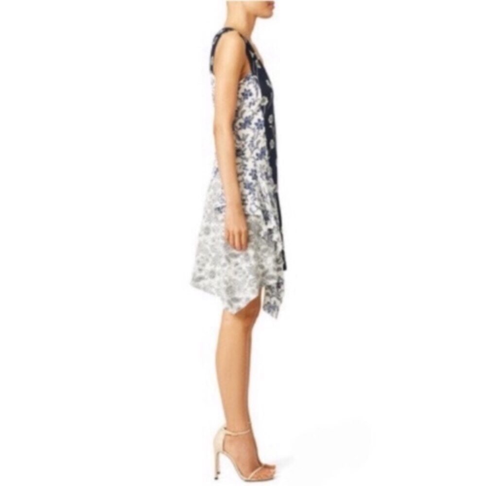 🕊 DEREK LAMB🕊10 CROSBY PATCHWORK SILK DRESS🕊 - Picture 3 of 7